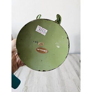 Crate & barrel tavira green fern vase blue spring home decor large